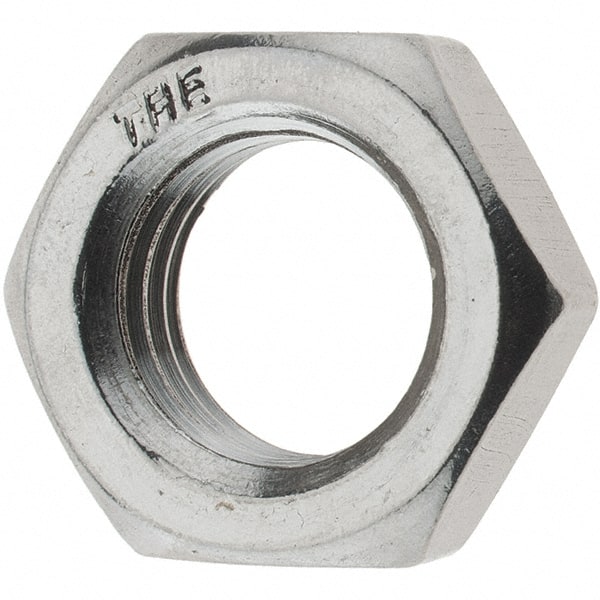 7/8-9 UNC Stainless Steel Right Hand Hex Jam Nut MPN:4490