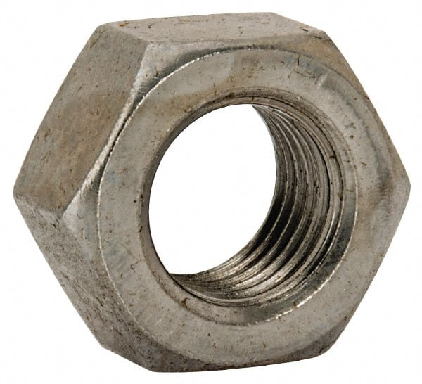 Hex Nut: 7/16-20, Grade 5 Steel, Uncoated MPN:96798