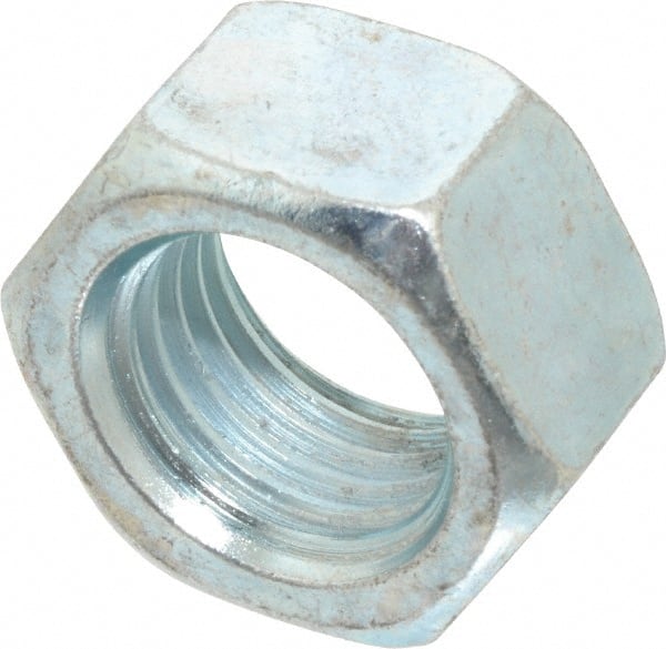 Hex Nut: M22 x 2.50, Class 8 Steel, Zinc-Plated MPN:556060PS