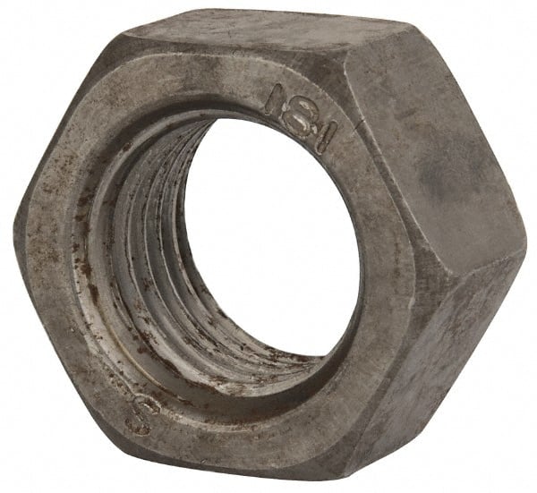 Hex Nut: M22 x 2.50, Class 8 Steel, Uncoated MPN:557060PS