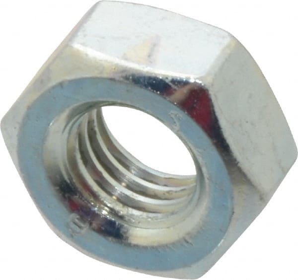 Hex Nut: M10 x 1.50, Class 8 Steel, Zinc-Plated MPN:MSC-67476689