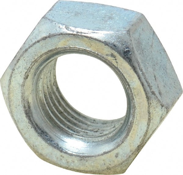 Hex Nut: M14 x 1.50, Class 8 Steel, Zinc-Plated MPN:C23356