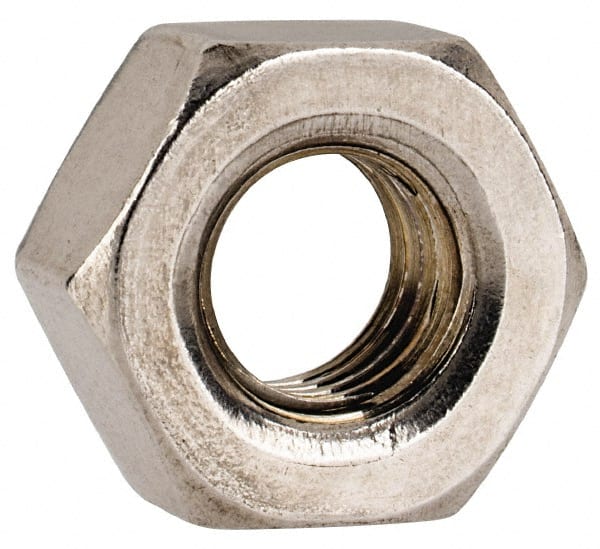 Hex Nut: 1/4-28, Grade 316 Stainless Steel, Uncoated MPN:763084PR