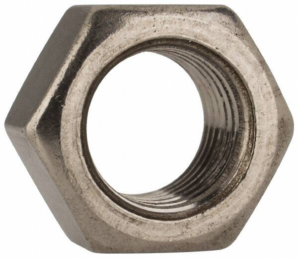 Hex Nut: 3/8-24, Grade 316 Stainless Steel, Uncoated MPN:1870