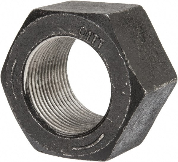 Hex Nut: 1-3/8 - 12, Grade 5 Steel, Uncoated MPN:849107BR