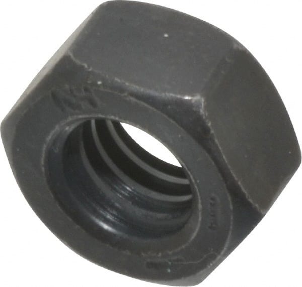Hex Nut: 5/16-18, Grade 8 Steel, Black Oxide Finish MPN:99781