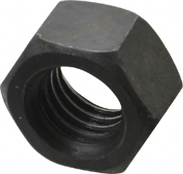 Hex Nut: 5/8-11, Grade 8 Steel, Black Oxide Finish MPN:99786