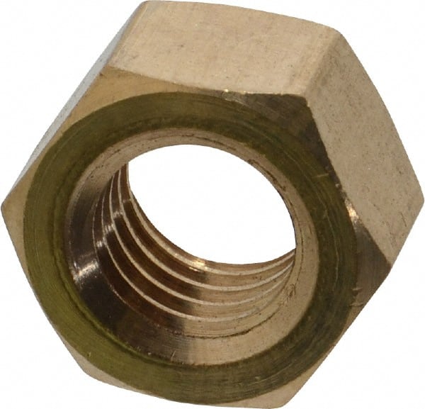 Hex Nut: 1/2-13, Brass, Uncoated MPN:c52000571
