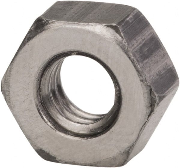 Hex Nut: 1-1/4 - 7, Grade 5 Steel, Uncoated MPN:FHN-1147-GD5