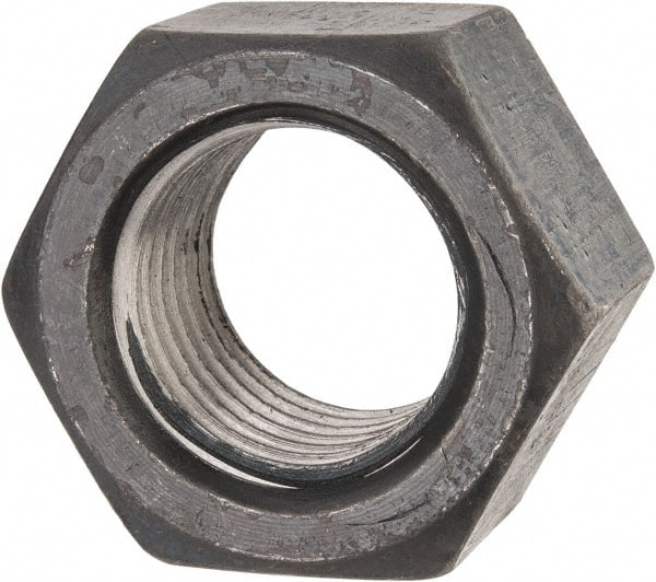 Hex Nut: 1-7/8 - 5, Grade 2 & Grade A Steel, Uncoated MPN:HNI2187-005BX