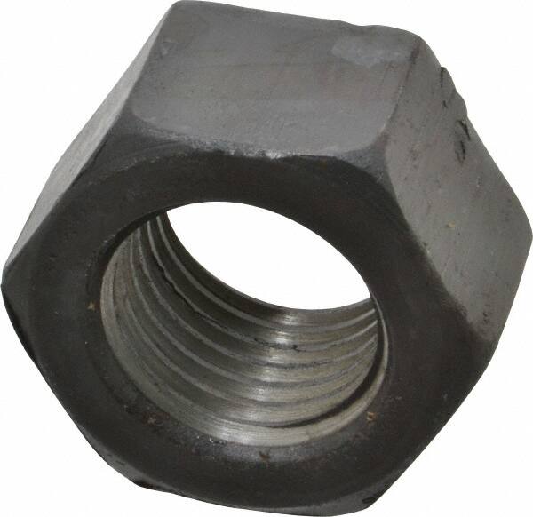 Hex Nut: 2 - 4-1/2, Grade 2 & Grade A Steel, Uncoated MPN:HNI2200-005BX