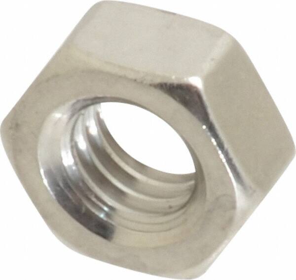 Hex Nut: M6 x 1, Grade 316 & Austenitic Grade A4 Stainless Steel, Uncoated MPN:M4HN006CP