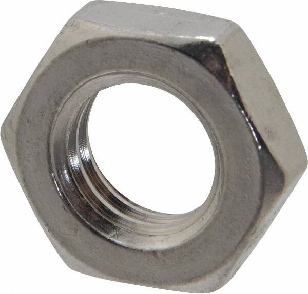 Hex Nut: M14 x 2, Grade 18-8 & Austenitic Grade A2 Stainless Steel, Uncoated MPN:JN9X01400-050BX