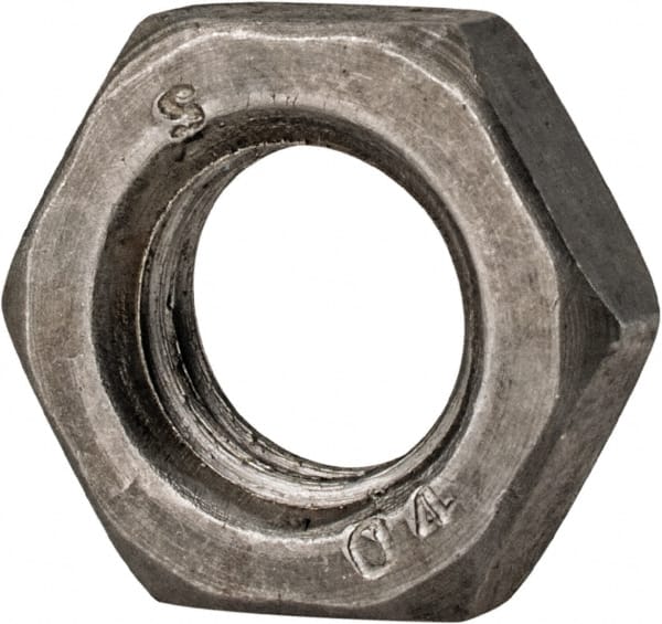 Hex Nut: M12 x 1.75, Grade 2H Steel, Uncoated MPN:P94120PR