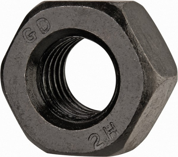 Hex Nut: M14 x 2, Grade 2H Steel, Uncoated MPN:R20140PS