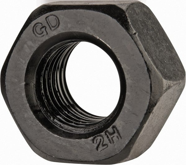 Hex Nut: M16 x 2, Grade 2H Steel, Uncoated MPN:R20160PS