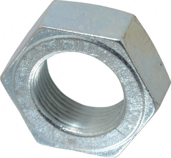 Hex Nut: 1-1/4 - 12, SAE J995 Grade 2 Steel, Zinc-Plated MPN:R52001022