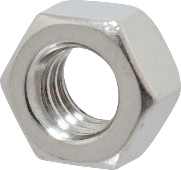 Hex Nut: 5/16-18, Grade 316 Stainless Steel, Uncoated MPN:R63084249