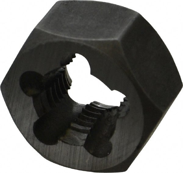 Hex Rethreading Die: M11x1.25, Right Hand, Carbon Steel MPN:364-0113