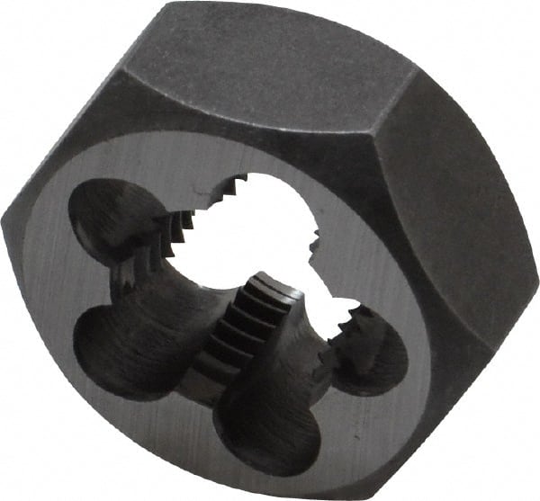 Hex Rethreading Die: M14x1.5, Right Hand, Carbon Steel MPN:364-0143