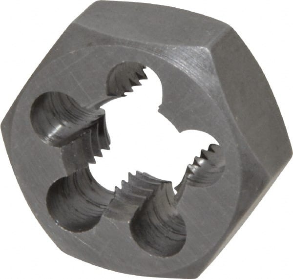 Hex Rethreading Die: M14x2, Right Hand, Carbon Steel MPN:364-0144