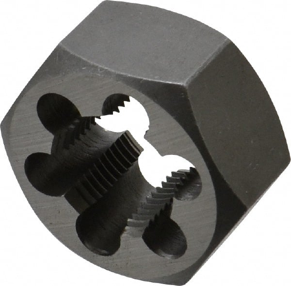 Hex Rethreading Die: M20x1.5, Right Hand, Carbon Steel MPN:364-0203