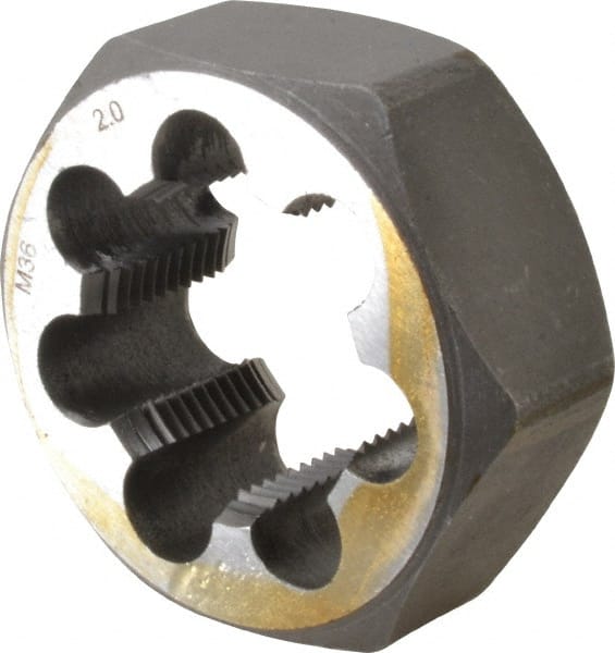 Hex Rethreading Die: M36x2, 1