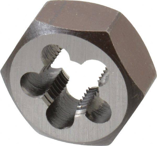 Hex Rethreading Die: 1/2-20, Right Hand, Carbon Steel MPN:365-0322