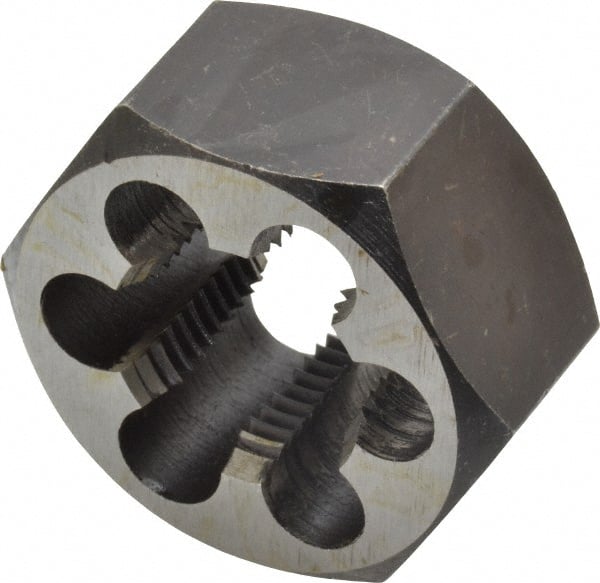 Hex Rethreading Die: 7/8-14, Right Hand, Carbon Steel MPN:365-0562