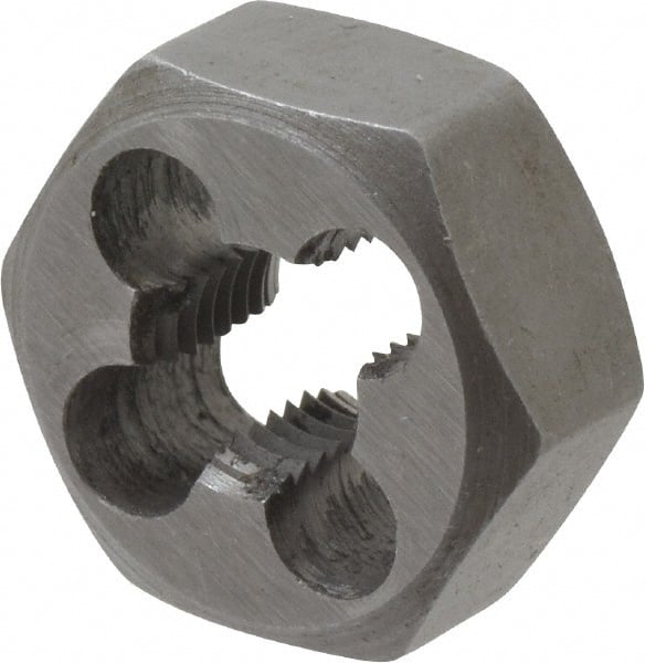 Hex Rethreading Die: 5/16-28 Thread, Right Hand, Carbon Steel MPN:365-1011