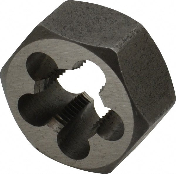 Hex Rethreading Die: 7/16-28, Right Hand, Carbon Steel MPN:365-1034