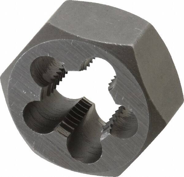 Hex Rethreading Die: 5/8-16 Thread, Right Hand, Carbon Steel MPN:365-1051