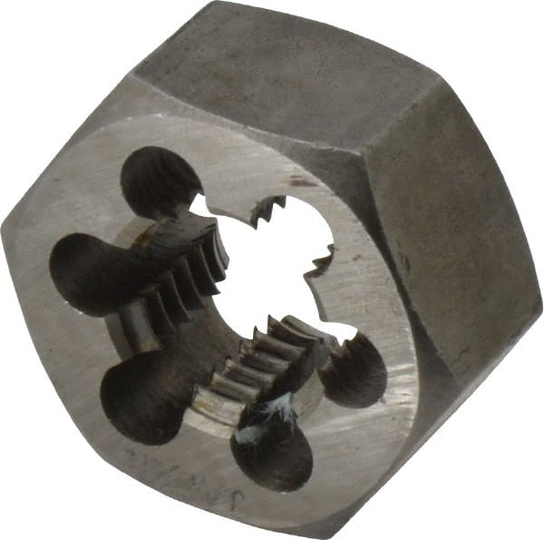 Hex Rethreading Die: 11/16-12, Right Hand, Carbon Steel MPN:365-1057