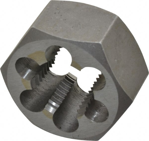 Hex Rethreading Die: 7/8-12 Thread, Right Hand, Carbon Steel MPN:365-1065