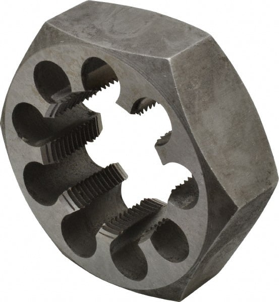 Hex Rethreading Die: 2-1/8-12, Right Hand, Carbon Steel MPN:365-2085