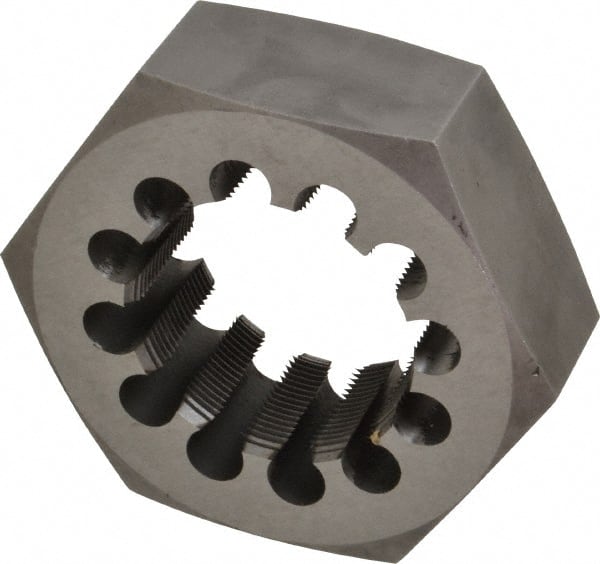 Hex Rethreading Die: 2-5/8-12, Right Hand, Carbon Steel MPN:365-2405