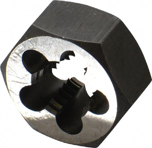 Hex Rethreading Die: 5/8-11, Right Hand, High-Speed Steel MPN:367-0401