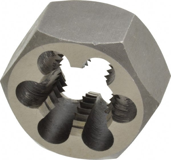 Hex Rethreading Die: 7/8-9, Right Hand, High-Speed Steel MPN:367-0561