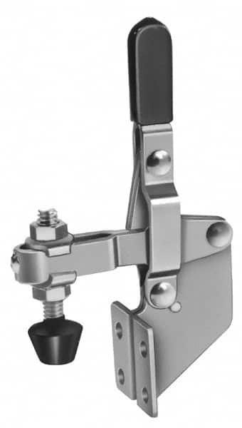 Manual Hold-Down Toggle Clamp: Horizontal, 550 lb Capacity, U-Bar, Front Flanged Base MPN:GH-21383