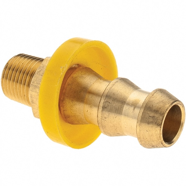 Barbed Push-On Hose Male Connector: 1/8