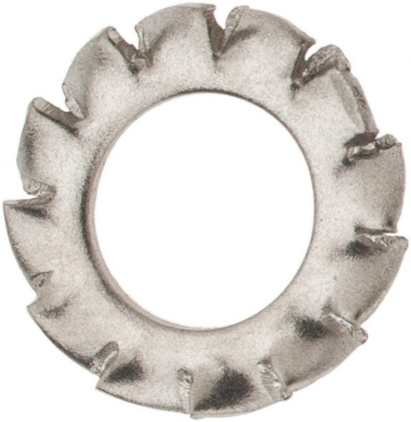 M4 Screw, 4.3mm ID, Stainless Steel External Tooth Lock Washer MPN:SEW8XX0400-100B