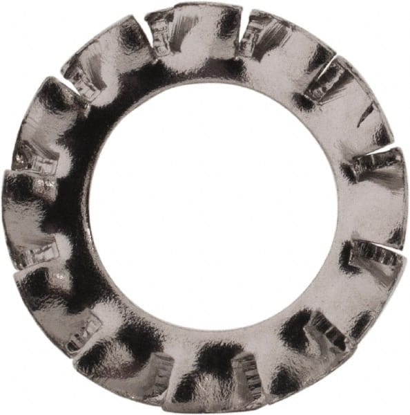 M6 Screw, 6.4mm ID, Stainless Steel External Tooth Lock Washer MPN:SEW8XX0600-100B