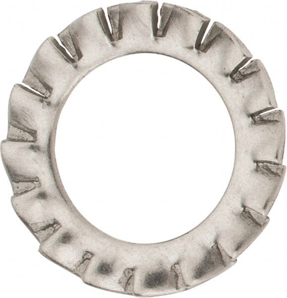 M12 Screw, 13mm ID, Stainless Steel External Tooth Lock Washer MPN:SEW8XX1200-100B