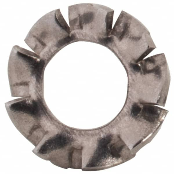 M2.5 Screw, 2.7mm ID, Stainless Steel External Tooth Lock Washer MPN:SEW8X0250-200BX