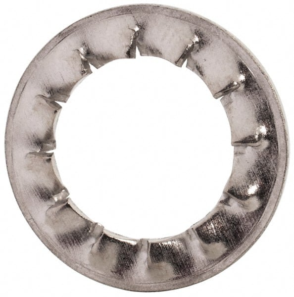 M12 Screw, 13mm ID, Stainless Steel Internal Tooth Lock Washer MPN:SIW8X1200-100BX