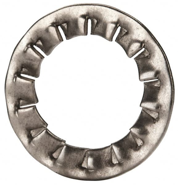 M14 Screw, 15mm ID, Stainless Steel Internal Tooth Lock Washer MPN:SIW8X1400-050BX