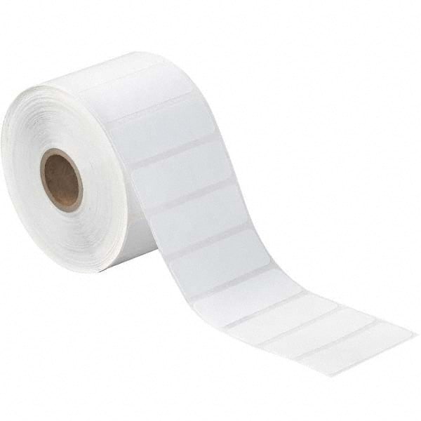 Label Maker Label: White, Paper, 3/4