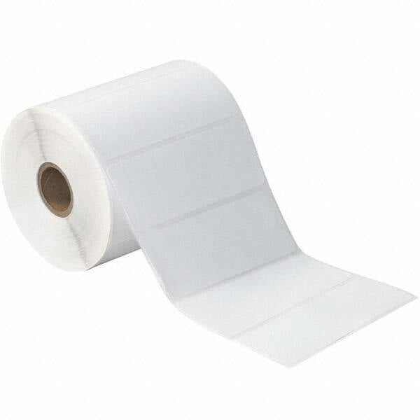 Label Maker Label: White, Paper, 1-1/2