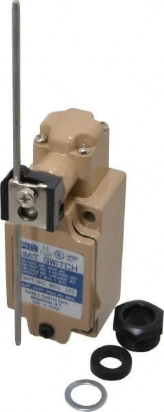 General Purpose Limit Switch: SPDT, NC, Rod Lever, Side MPN:RCL-305