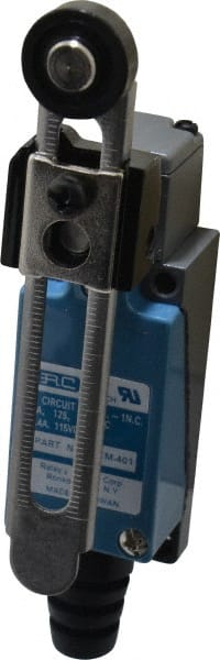 General Purpose Limit Switch: SPDT, NC, Roller Lever, Side MPN:RCM-401